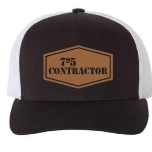 705 Contractor Mesh-Back Hat (Black)
